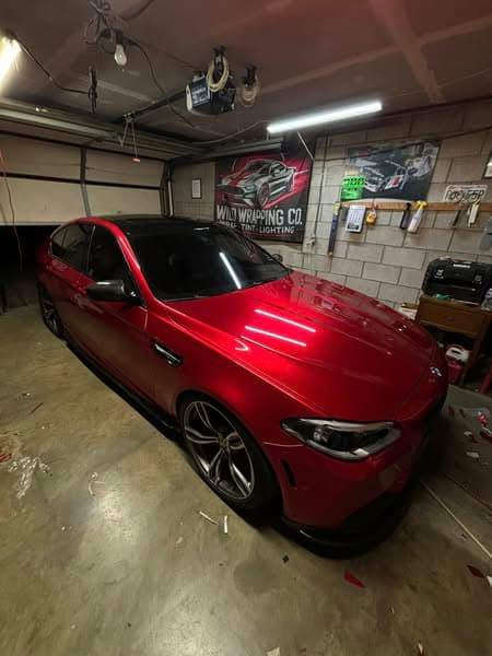 BMW Red Accent